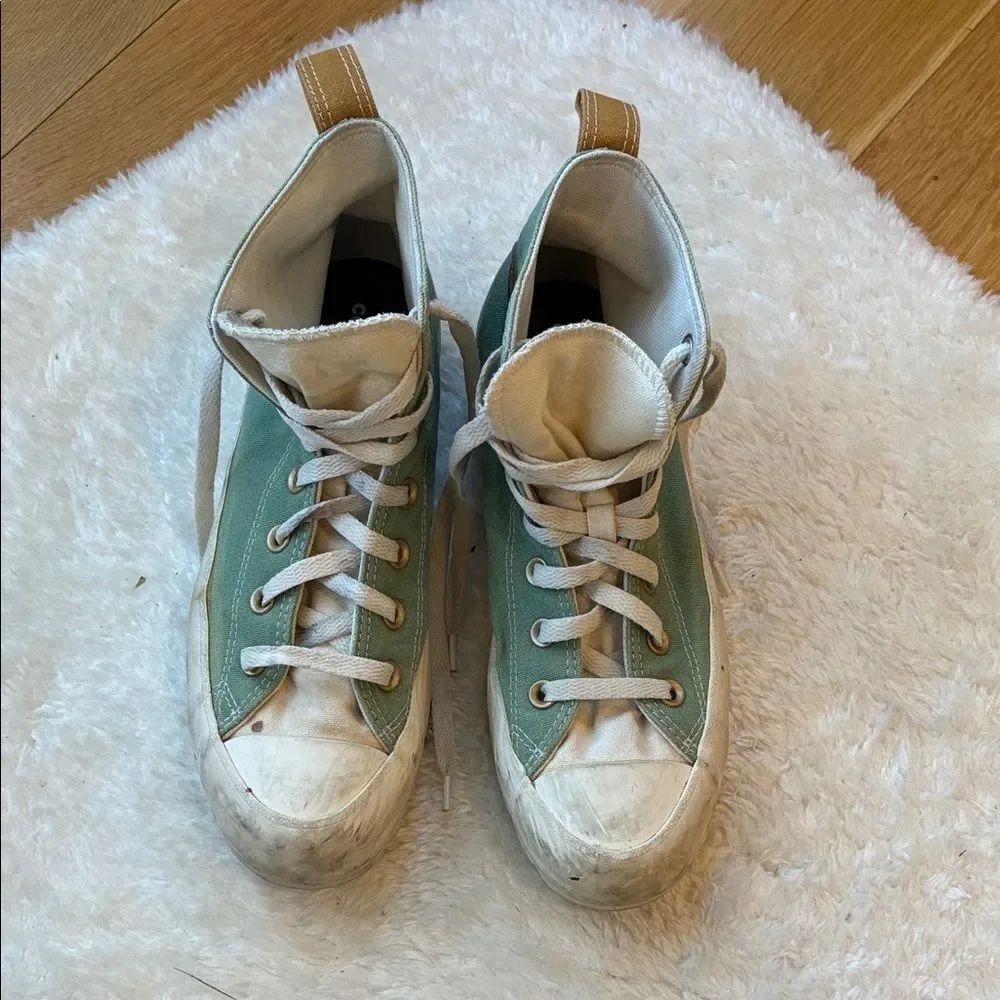 Converse Adult Hightop Sneakers F#ck - Picture 2 of 9
